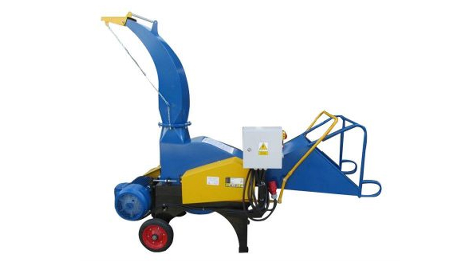 Wood chipper RD-107S with an electric motor